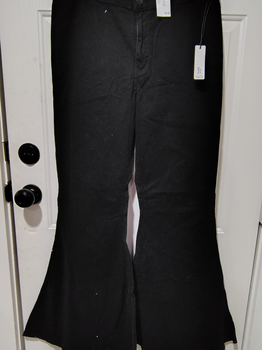 Rue21 Black High-Rise Flare Jeans